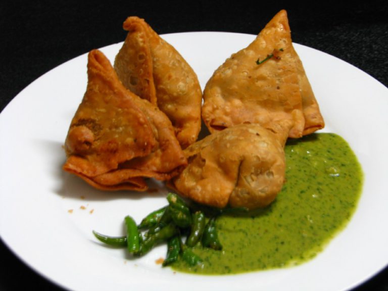 Indian restaurant owner tries to send the samosa into space