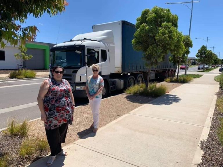 Wyndham council bans trucks from parking in a residential area