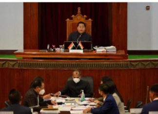 Indian national anthem played in the state assembly for the first time in 60 years