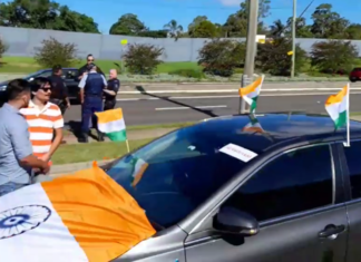 Peaceful ‘Tiranga Rally’ stopped and diverted twice in Sydney after fears of alleged “Khalistani mob” attack