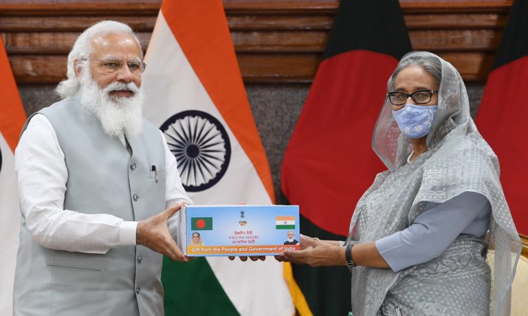 Indian PM Modi, Bangladesh PM Sheikh Hasina inaugurate train between Dhaka – New Jalpaiguri
