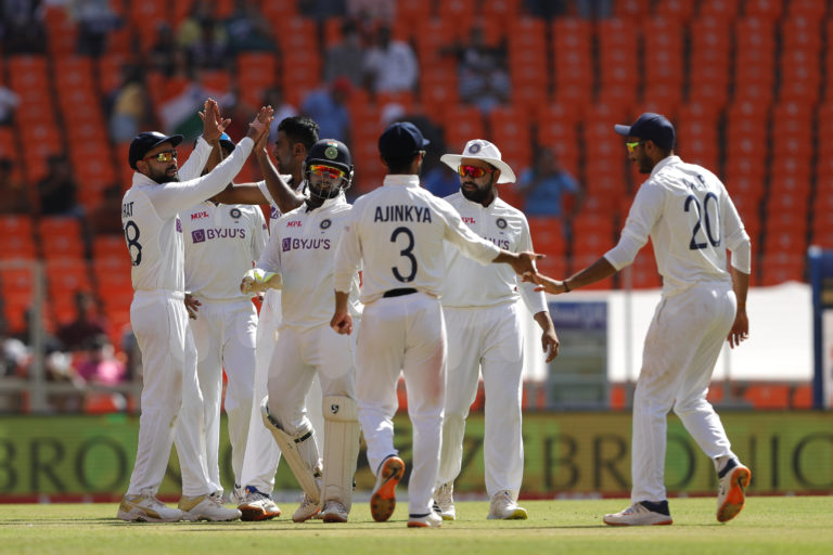 Ind vs Eng, 4th Test: Rohit, Pujara hold fort after Axar, Ashwin show