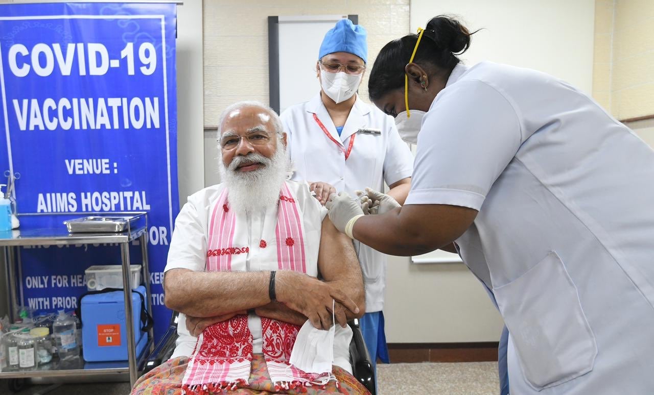 India administers 25 million Covid vaccine jabs to celebrate PM Modi’s birthday