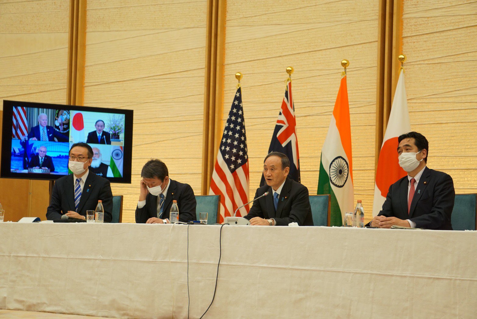 Quad summit Leaders pledge commitment to free, inclusive, rulebased