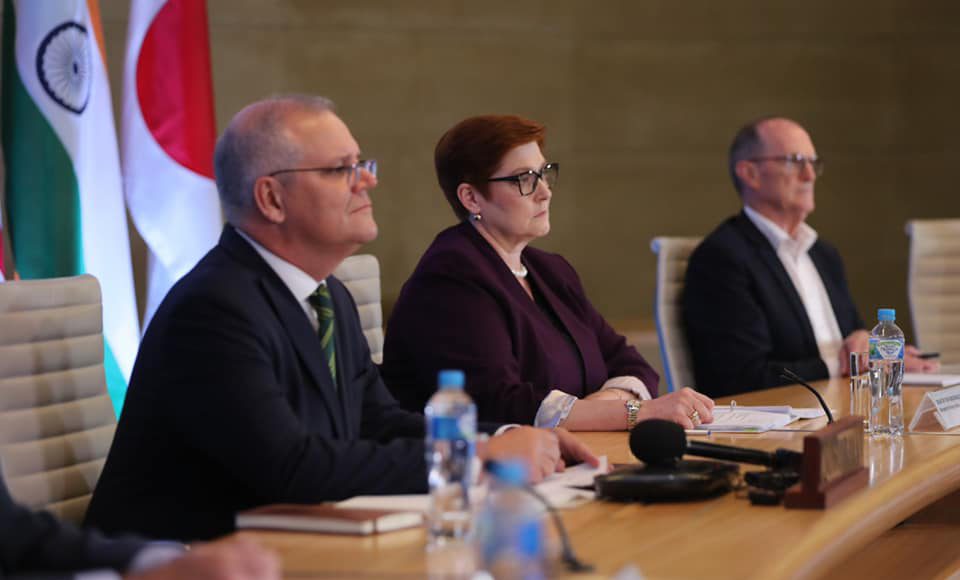 Picture Source: Twitter@Scott Morrison-Marise Payne Picture Source: Twitter@Scott Morrison-Marise Payne