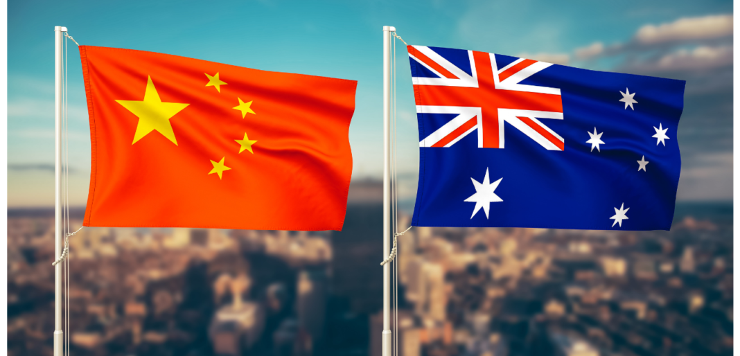 China-Australia Flag, Canva creatives