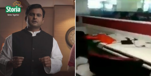 Storia Foods ad irkes Congress workers, company pulls down ad