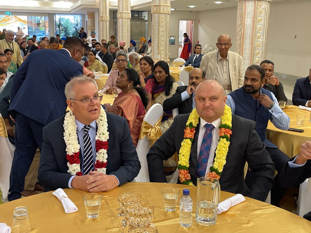 PM Morrison charms Indian-Australians by Dosa making skills 1 BDOH2743 1