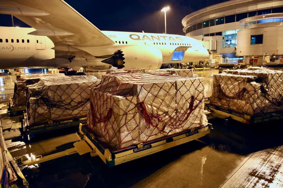 Australia sends 1000 ventilators and Oxygen concentrators as first package of support to India 4 Australia Support Package to India; Picture Source- Facebook @ScottMorrison