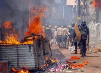 Bengal violence Picture Source: Twitter @@srinikethan_