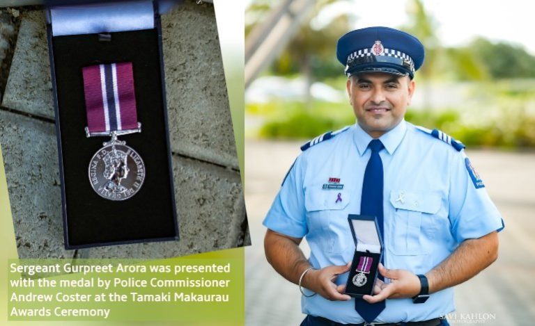 Indian-origin police officer Gurpreet Arora awarded Order of Merit