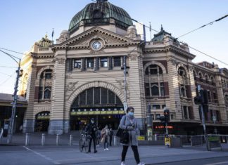 Melbourne lockdown; Picture Source: Facebook
