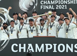 New Zealand win the inaugural World Test Championship title; Picture Source: Twitter @ICC