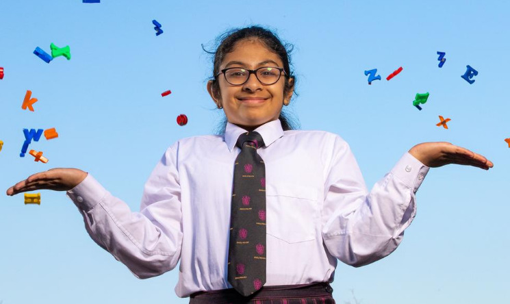 Theekshitha Karthik, Picture: Jason Edwards; Picture Courtsy: kidsnews.com.au