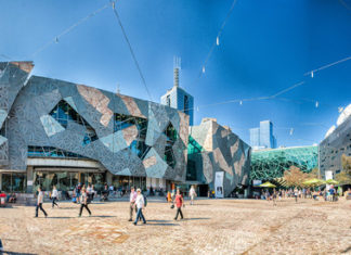 Melbourne lockdown; Picture Source: Twitter