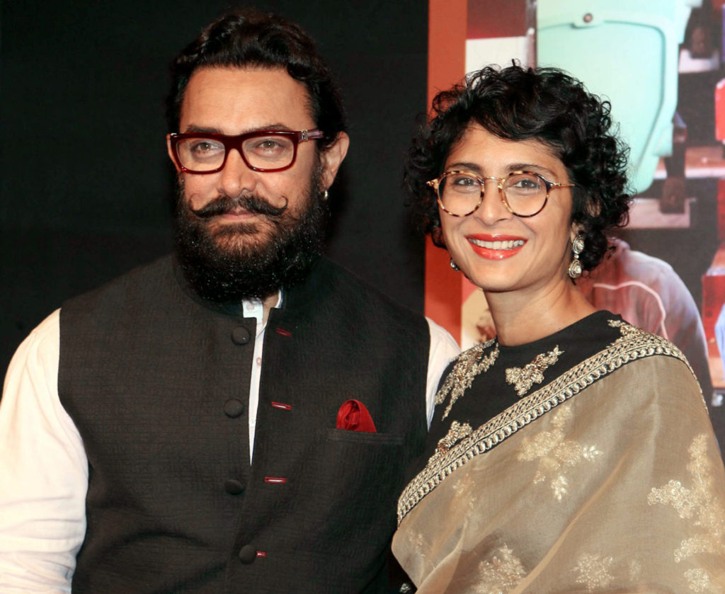 Bollywood actor Aamir Khan and his wife Kiran Rao announced a divorce in a joint statement, in Mumbai on Saturday. Picture Source: Twitter