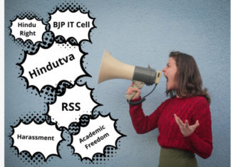 Crying-Hindutva-The-Hindutva-Harassment-Field-Manual-and-a-Gagging of Hindu Voices; Picture Source: CoHNA