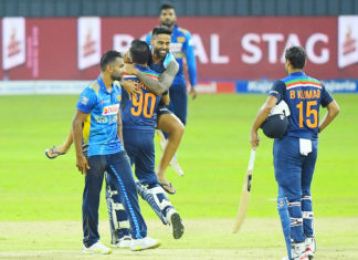 Deepak Chahar’s heroics helped India to thrilling win over Sri Lanka in 2nd ODI Deepak Chahar's heroics guide India to thrilling win; Picture Source: Twitter @BCCI