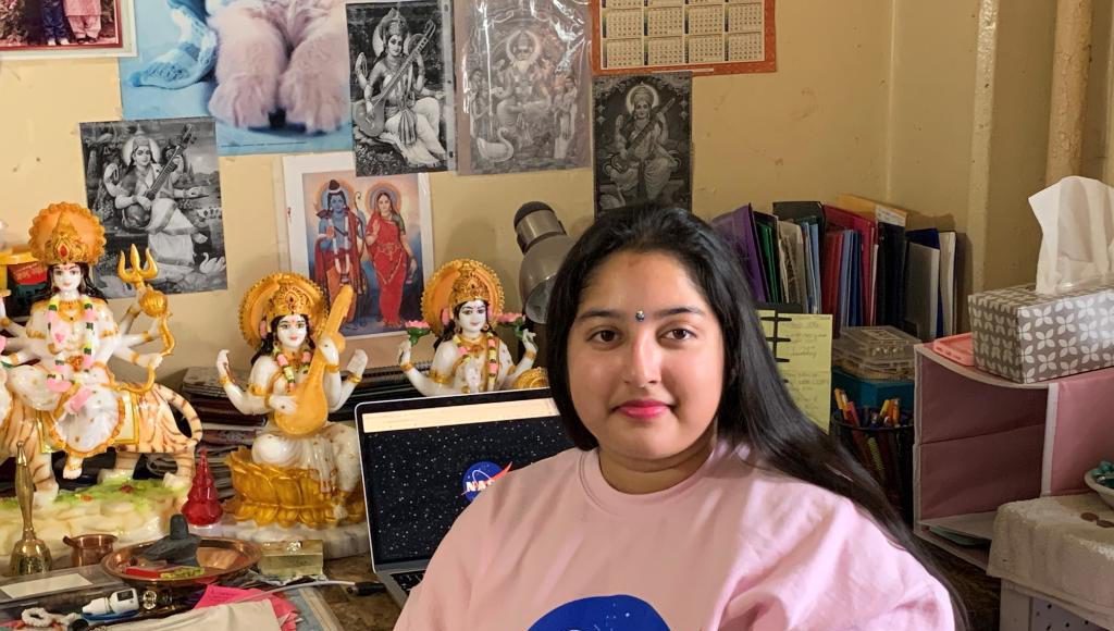 Indian American NASA intern Pratima Roy; Picture Source: Twitter @NASA