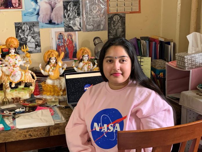 Indian American NASA intern Pratima Roy; Picture Source: Twitter @NASA