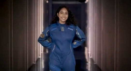 India-born Sirisha Bandla to fly into space; Picture Source: Twitter: Sirisha Bandla