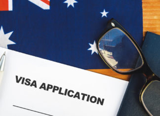 Representative picture of Australian Visa application: Picture Source: @CANVA