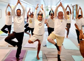 YOGA at Australian Federal Parliament; Picture Source: The Australia Today