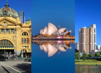 Melbourne, Sydney and Adelaide; Picture Source: @CANVA