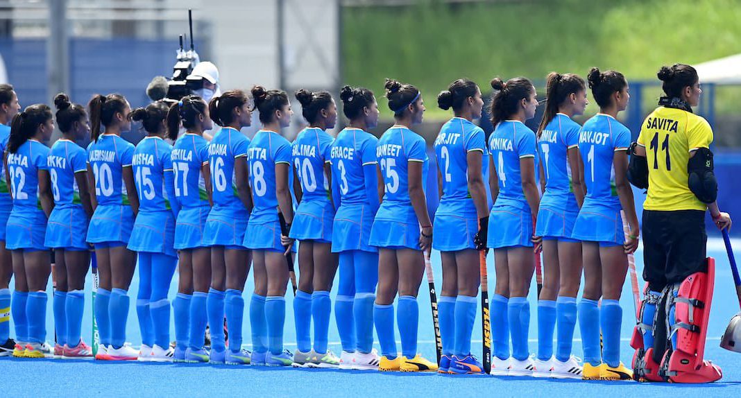 Tokyo Olympics: Indian women's hockey team make history, beat Australia 1-0; Picture Source: Twitter @HockeyIndia