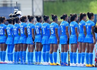 Tokyo Olympics: Indian women's hockey team make history, beat Australia 1-0; Picture Source: Twitter @HockeyIndia