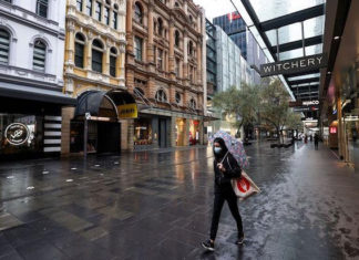 Melbourne Lockdown; Picture Source: Twitter