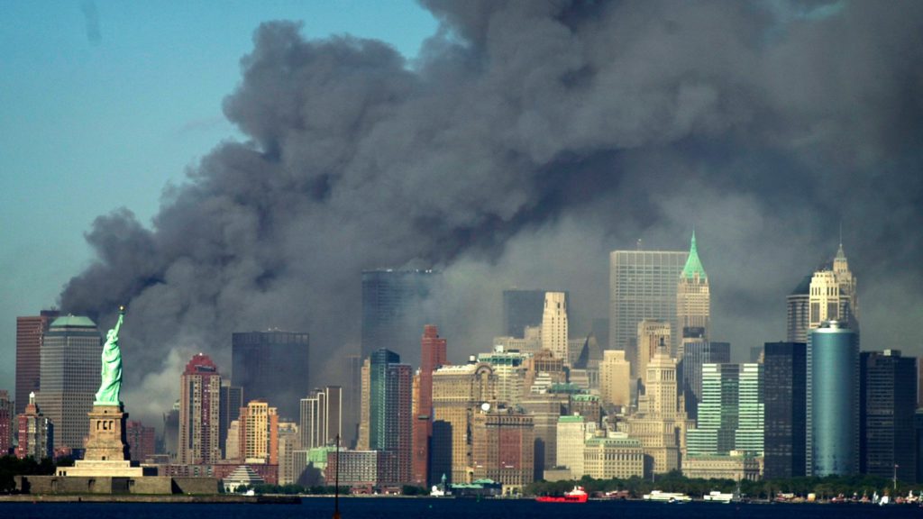 9/11 World Trade Center Terror attack; Picture Source: @Twitter State Department
