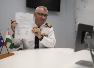 Australia and India sign ToR for Navy-to-Navy Talks