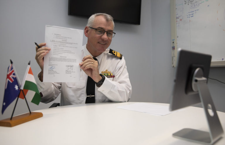 Australia and India sign ToR for Navy-to-Navy Talks