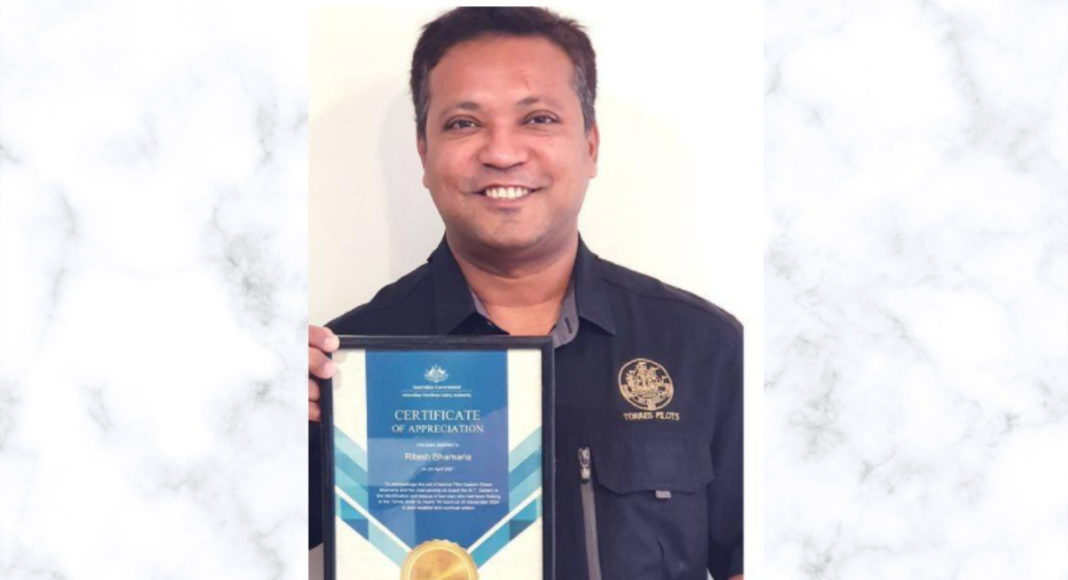 Indian Australian pilot Captain Ritesh Bhamaria; Picture Source: Supplied Indian Australian pilot Captain Ritesh Bhamaria; Picture Source: Supplied