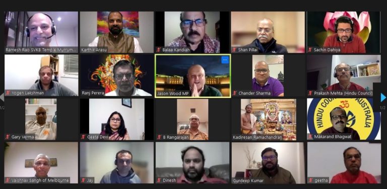 Hindu Community celebrates virtual Ganesh Chaturthi in Melbourne