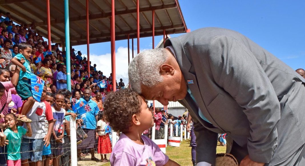 Prime Minister Frank Bainimarama; Picture Source: Twitter PMoffice