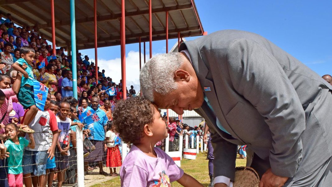 Prime Minister Frank Bainimarama; Picture Source: Twitter PMoffice