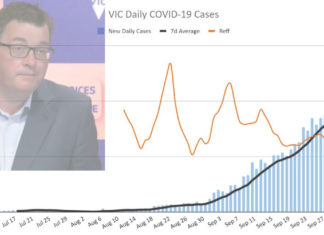 Victoria COVID data; Picture Source: Twitter @covidbaseau