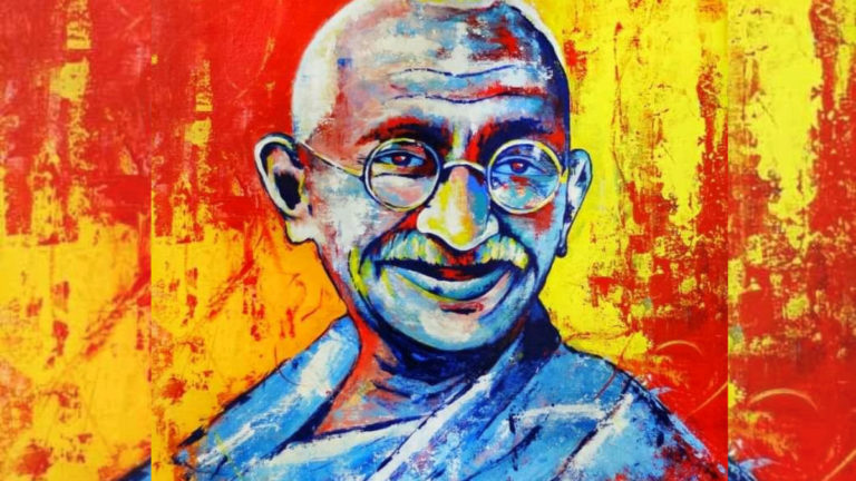 Who was Mahatma Gandhi: Symbol of Non-Violence, Harmony and Human rights or…