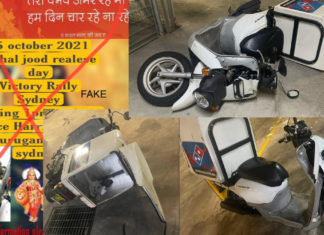 Khalistani's attack Hindu leader Yogesh Khattar's business in Sydney; Picture Source: The Australia Today