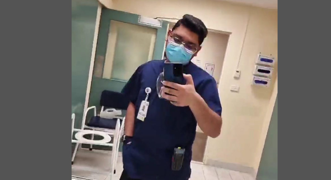 Ujjwal, temporary resident Nurse: Picture Source: Supplied