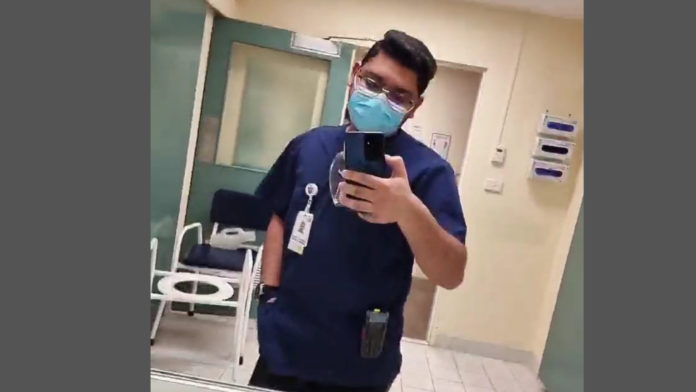 Ujjwal, temporary resident Nurse: Picture Source: Supplied