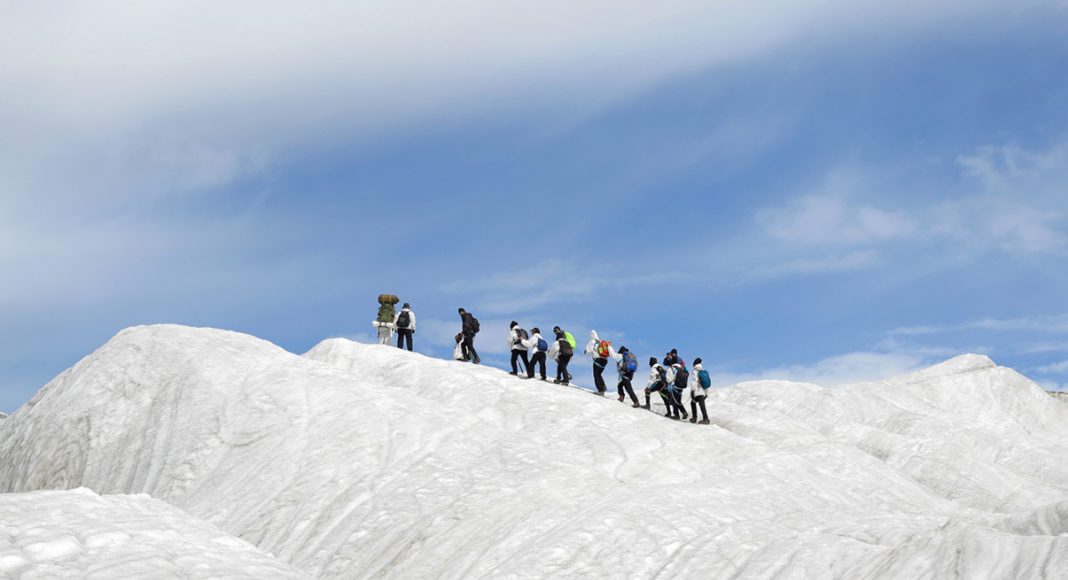 Eight champions reached Kumar Post on Siachen Glacier at an altitude of 15,632 feet; Picture Source; Team Conquer Land Air Water (CLAW)