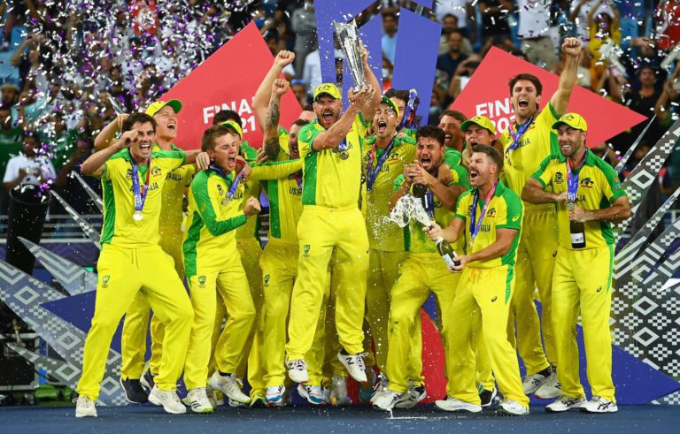Mitchell Marsh, Warner star as Australia defeat NZ to lift maiden T20 WC title