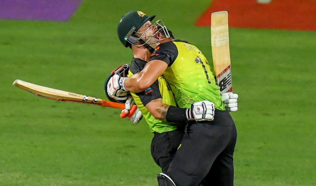 T20 WC: Magical Matt helps Australia win over Pak to set up final against NZ 5 Marcus Stoinis and Matthew Wade played unbeaten knocks as Australia defeated Pakistan: Picture Source: @ICC