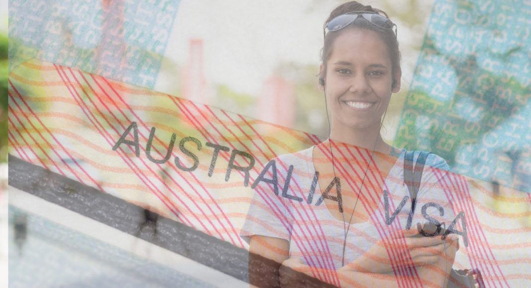 International Student on Australian Visa; Picture Source: @CANVA