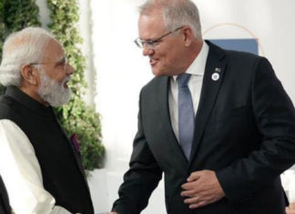 Australia recognises India’s indigenously made ‘Covaxin’ for travel purpose PM Narendra Modi and PM Scott Morrison; Picture Source: @SCOMO