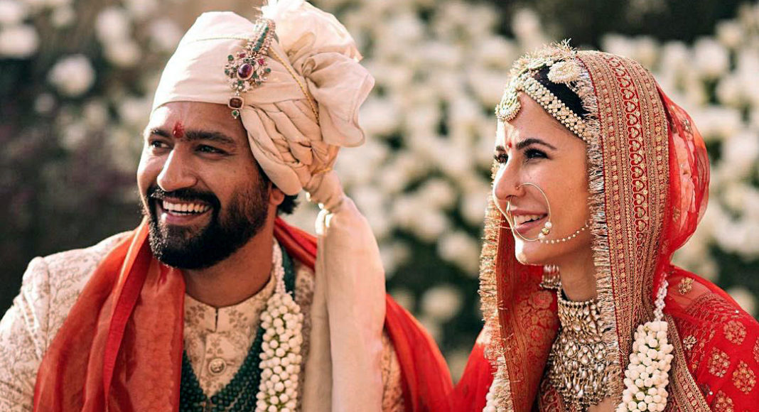 Bollywood actor Vicky Kaushal ties the knot with actress Katrina Kaif, at Six Senses Fort Barwara, in Sawai Madhopur; Picture Source: Instagram Katrina Kaif