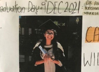 Anjali Krishnaa Warrier; Image source: Anjali Warrier - UQ.